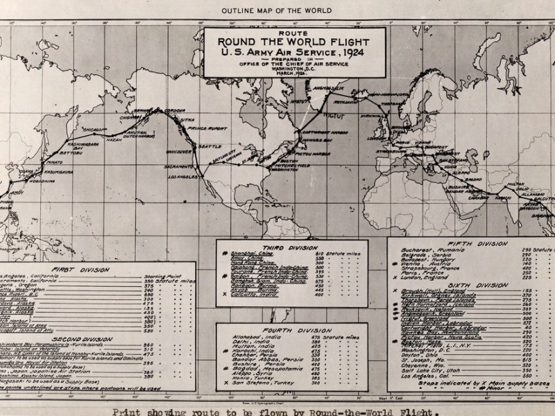 1924 First Successful Circumnavigation Flights