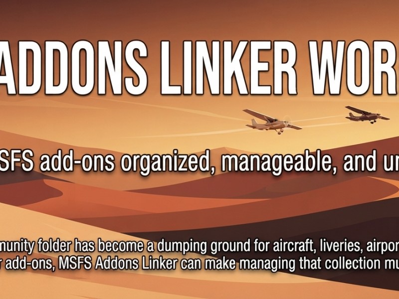 MSFS Addons Linker&nbsp;Workshop